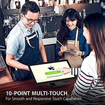 ViewSonic 27" 1080p Touch Screen Monitor, Black (TD2760)