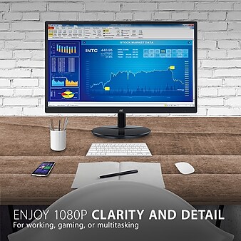 ViewSonic 24" 1080p IPS LED Monitor, Black (VA2459-smh)