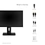 ViewSonic Ergonomic 24" 60Hz LCD Monitor, Black (VG2440)~#|#~sp148978734_sc7