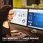 ViewSonic 24" Dual Pack 1080p IPS LED Monitors, Black (VG2448_H2)~#|#~sp148978748_sc7