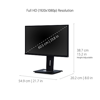 ViewSonic VG2448-PF Ergonomic Monitor - Thumbnail 5