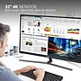 ViewSonic 32" 4K Ultra HD 60Hz LCD Monitor, Black (VX3211-4K-MHD)~#|#~sp148979187_sc7