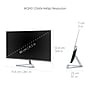 ViewSonic 32" 75Hz LCD Monitor, Black (VX3276-2K-MHD)~#|#~sp148979214_sc7