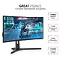 ViewSonic Gaming 34" Curved LED Monitor, Black  (VX3418-2KPC)~#|#~sp148979224_sc7