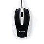 Verbatim Notebook Ergonomic Ambidextrous Optical USB Mouse, White (99740)~#|#~sp14904507_sc7
