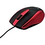 Verbatim Notebook Ergonomic Ambidextrous Optical USB Mouse, Red (99742)~#|#~sp14904518_sc7