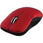 Verbatim Commuter Wireless Ergonomic Ambidextrous Optical USB Mouse, Red (99767)~#|#~sp14904619_sc7