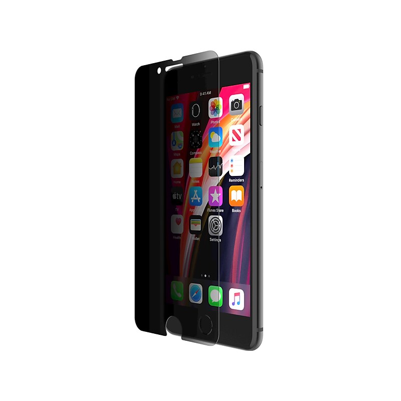 Belkin SCREENFORCE TemperedGlass Privacy Protector for iPhone 7/8/Se (2nd Generation) (OVA058zz) image 1