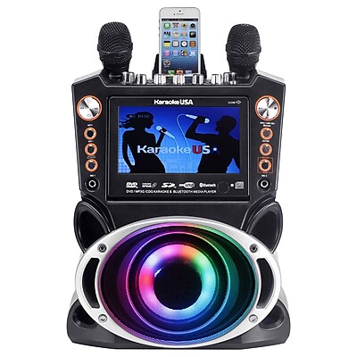 DVD CDG MP3G Karaoke System with 7 inch TFT Digital Color Screen, Record  Function, Bluetooth and HDMI