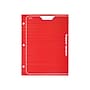 Mead Trapper Keeper 3-Hole Punched 2-Pocket Presentation Folders, Assorted Colors (33100)~#|#~sp149406028_sc7