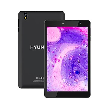 Hyundai HYtab Pro 8LA1 8" Tablet, WiFi+LTE, 4GB RAM, 64GB, Android 11, Black (HT8LA1RBKNA01)