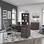 Bush Business Furniture Studio C 73"H 5-Shelf Bookcase with Adjustable Shelves, Storm Gray Laminate (SCB136SG)~#|#~sp14941551_sc7