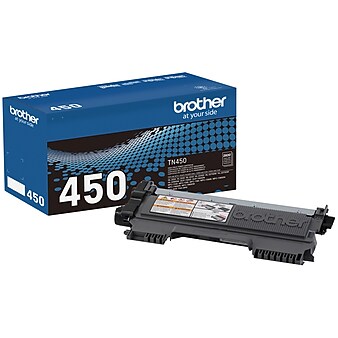 Brother TN-450 Black Toner Cartridge, High Yield, print up to 2600 pages