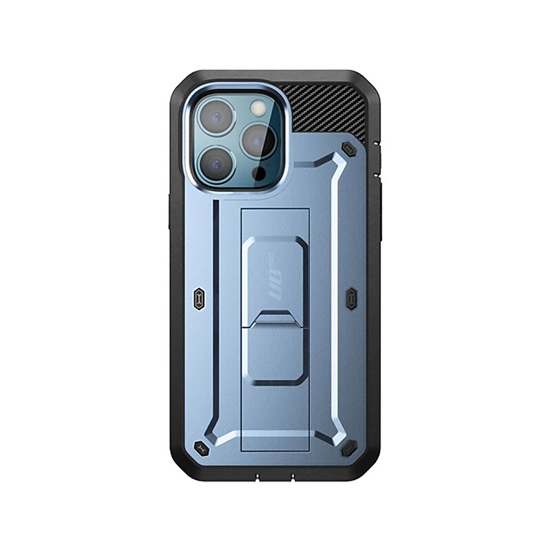 SUPCASE Unicorn Beetle Pro Metallic Blue Rugged Case for iPhone 13 Pro Max (SUP-iPhone2021-6.7-UBPro-SP-Cerulean) image 1