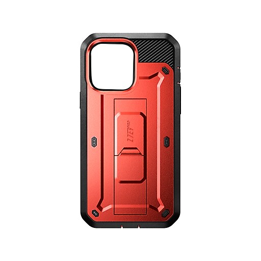 SUPCASE Unicorn Beetle Pro Metallic Red Rugged Case for iPhone 13 Pro  (SUP-iPhone2021Pro-6.1-UBPro-SP-Ruddy) | Staples