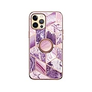 i-Blason Cosmo Marble Purple Snap Case for iPhone 13 Pro Max (iPhone2021-6.7-CosSnap-Ameth)