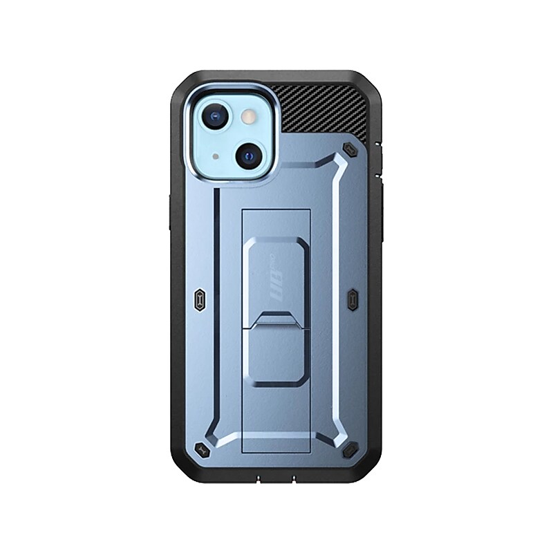 SUPCASE Unicorn Beetle Pro Metallic Blue Rugged Case for iPhone 13 (SUP-iPhone2021-6.1-UBPro-SP-Cerulean) image 1