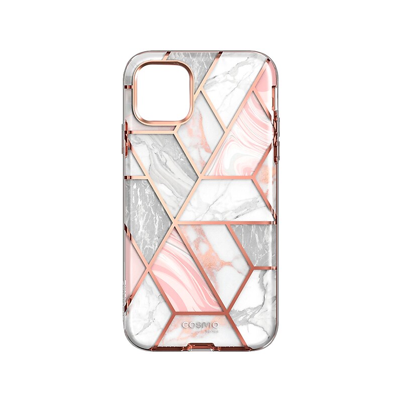i-Blason Cosmo Marble Pink Snap Case for iPhone 13 (iPhone2021-6.1-Cosmo-SP-Marble) image 1