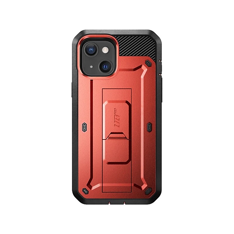 SUPCASE Unicorn Beetle Pro Metallic Red Rugged Case for iPhone 13 (SUP-iPhone2021-6.1-UBPro-SP-Ruddy) image 1