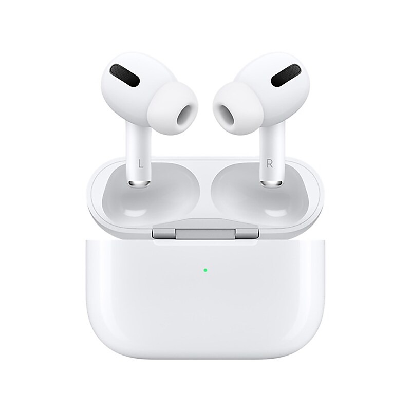 Apple AirPods Pro Wireless Active Noise Canceling Earbuds, Bluetooth, White (MLWK3AM/A) image 1