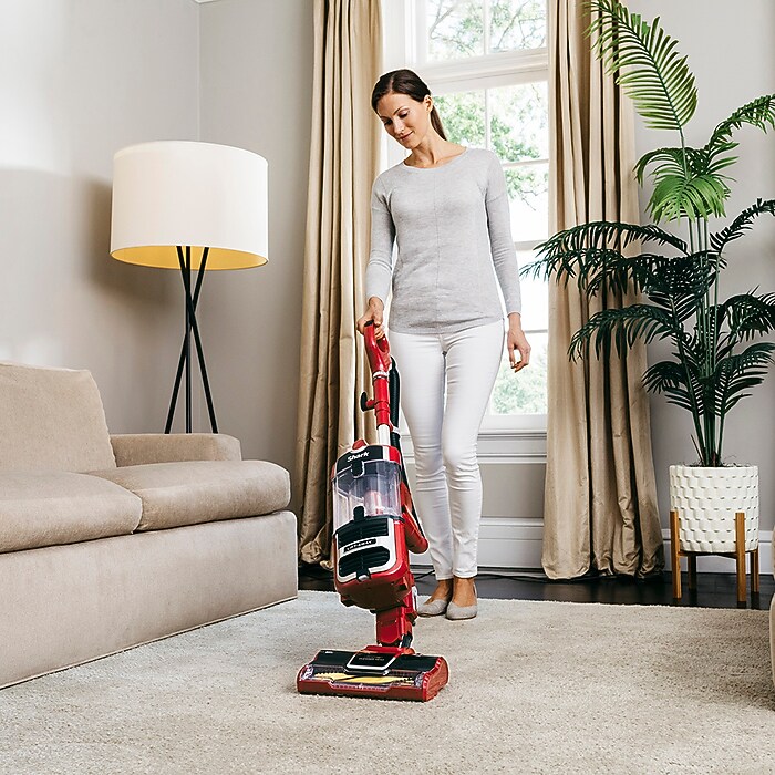 Shark Navigator Upright Vacuum, Bagless, Peony Red (ZU561) | Staples