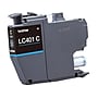 Brother LC401 Cyan Standard Yield Ink Cartridge, Prints Up to 200 Pages (LC401CS)~#|#~sp149999399_sc7