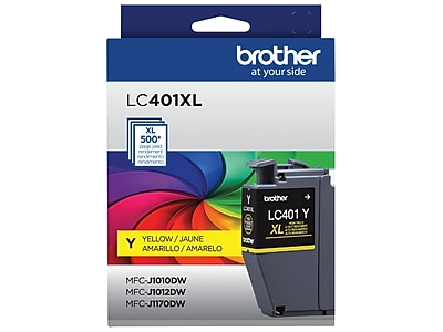5pk LC401XL LC-401 XL Ink Cartridges For Brother MFC-J1010DW MFC-J1012DW J1170DW