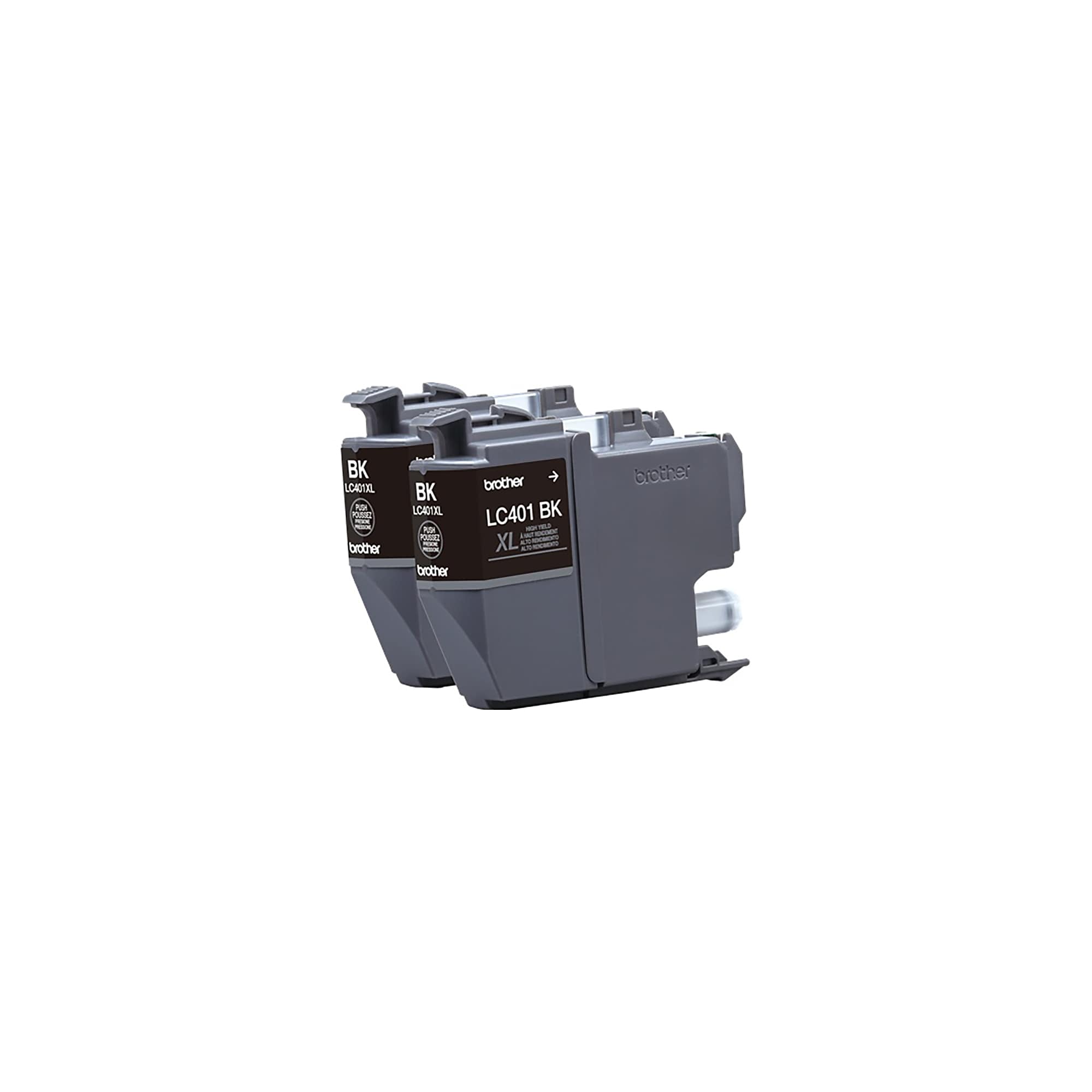 Brother LC401 Black High Yield Ink Cartridge, 2/Pack   (LC401XL2PKS) Sansujyuku sansujyuku.com
