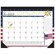 2022-2023 House of Doolittle Seasonal 17" x 22" Academic Monthly Desk Pad Calendar (1395-23)
