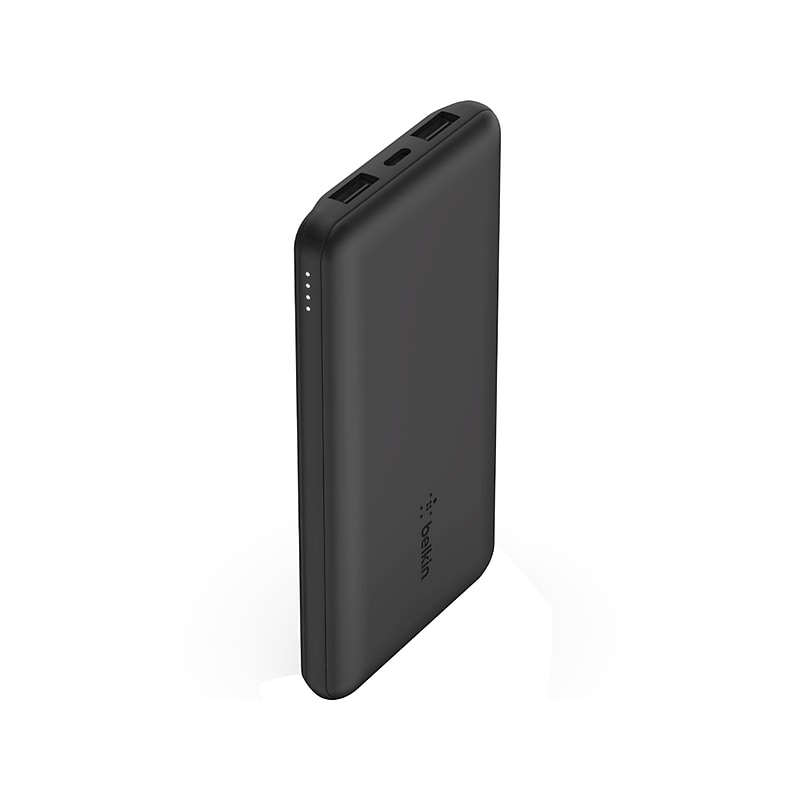 Belkin BOOST CHARGE Universal USB Power Bank, 10000mAh, Black (BPB011BTBK) image 1