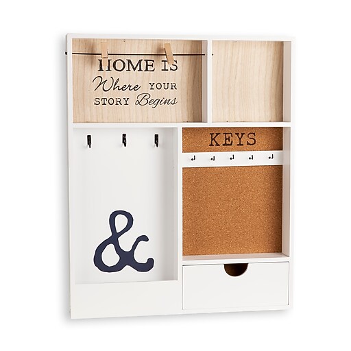 Shop Staples for Danya B. Entryway Key/Mail Holder Wall Organizer