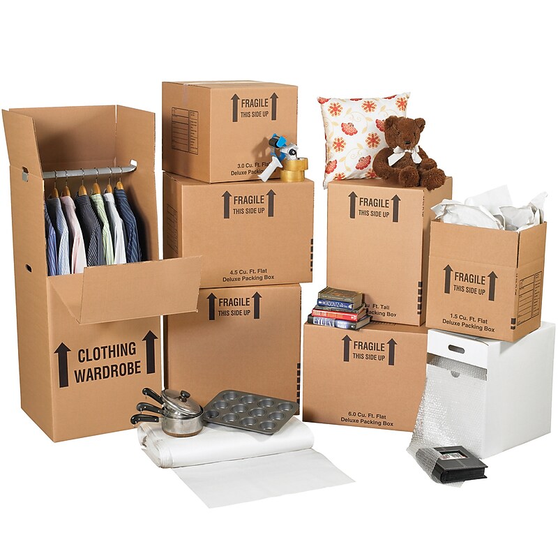 Small Home Moving Kit, Kraft, (MKIT2) image 1