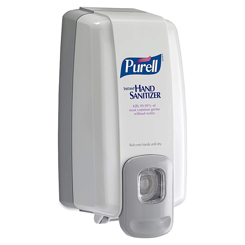 PURELL NXT Wall Mounted Hand Sanitizer Dispenser, White (2120-06) image 1