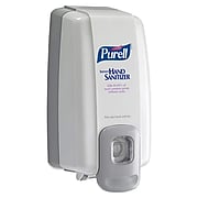 Purell NXT Push-Style Space Saver Sanitizer Dispenser, Dove Gray (2120-06)