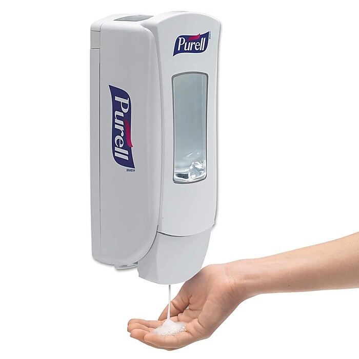 PURELL ADX-12 Wall Mounted Hand Sanitizer Dispenser, White (8820