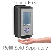 PURELL CS8 Touch-Free Soap Dispenser for 1200 mL PURELL CS8 HEALTHY SOAP Refills, Graphite (7834-01)