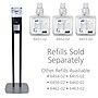 PURELL ES6 Automatic Floor Stand Hand Sanitizer Dispenser, Graphite/Black (7216-DS)~#|#~sp150123180_sc7