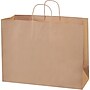Staples 16" x 6" x 12" Shopping Bags, Kraft, 250/Carton (BGS108K)~#|#~sp150123424_sc7