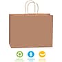 Staples 16" x 6" x 12" Shopping Bags, Kraft, 250/Carton (BGS108K)~#|#~sp150208233_sc7