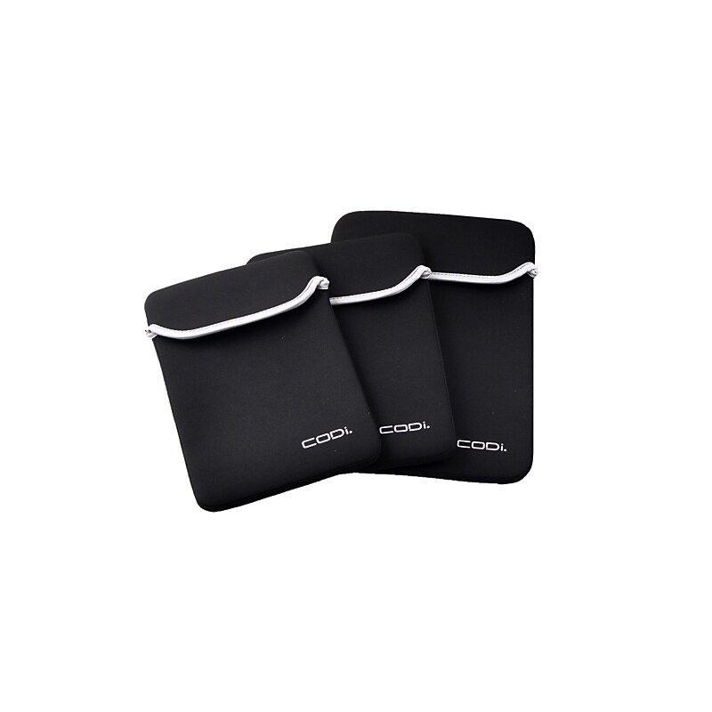 CODi Laptop Slip Sleeve, Black Neoprene (C1278) image 1