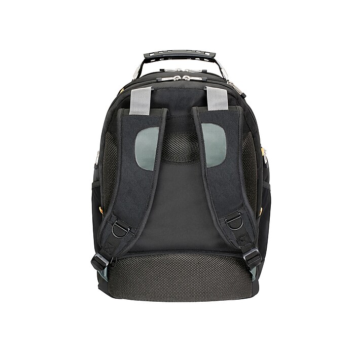 Targus Drifter II Laptop Backpack, Medium, Gray/Black (PSB239US
