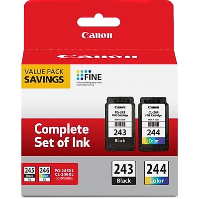 Canon 1287C006 (Pigment Black/Dye Based Color) Ink Cartridge Value Pack Sansujyuku sansujyuku.com