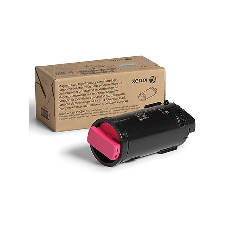 Xerox VersaLink C605 Magenta Extra High Yield Toner Cartridge (106R03929) image 1