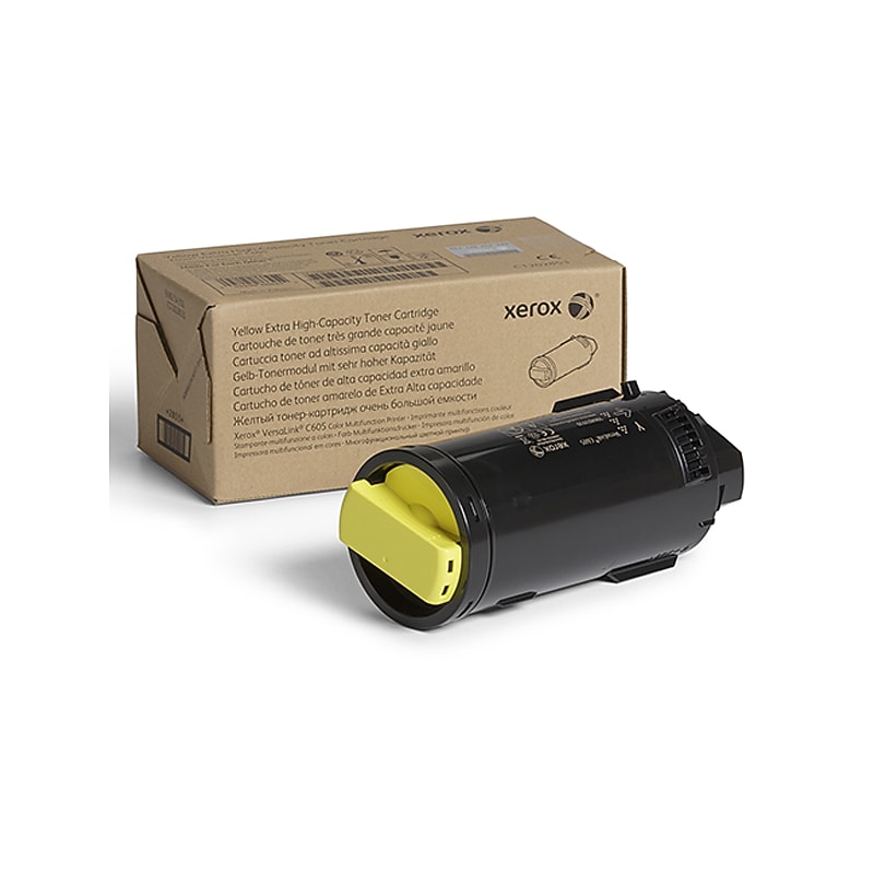 Xerox VersaLink C605 Yellow Extra High Yield Toner Cartridge (106R03930) image 1