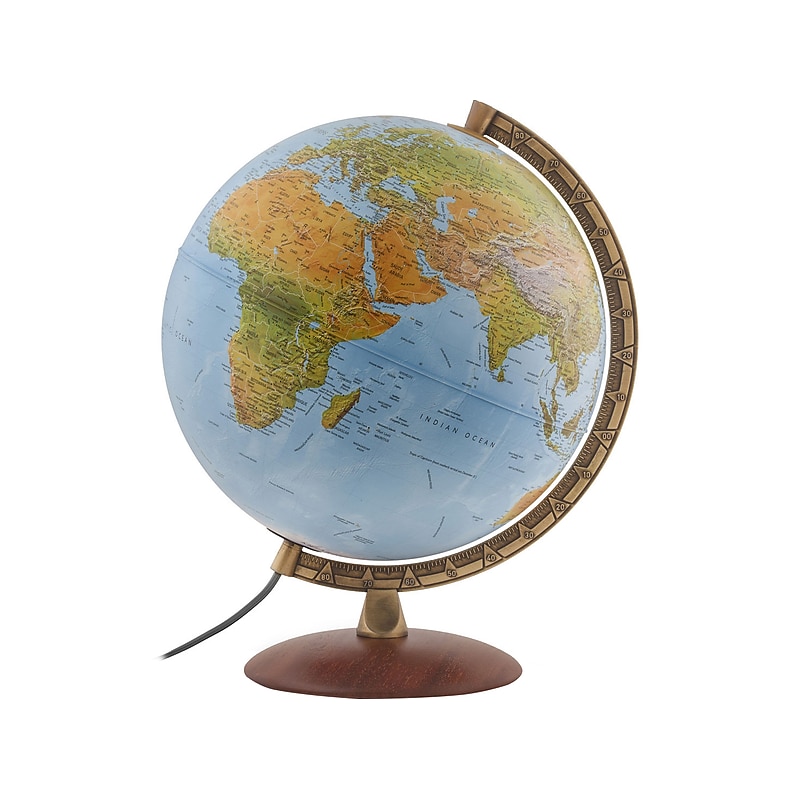 WaypointGeographic Lugano 12" Illuminated Globe (WP21101) image 1