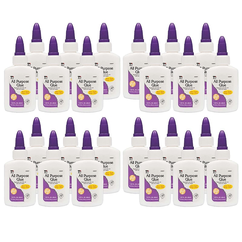 CLI Washable Liquid Glue, 1.25 oz., 24/Pack (CHL38001-24) image 1