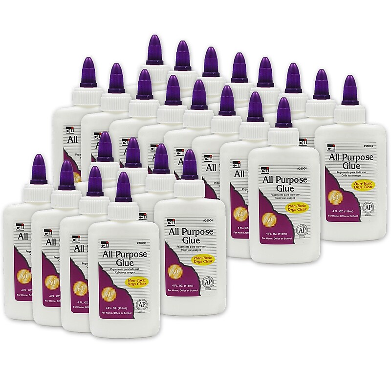 CLI All Purpose Glue, 4 oz., 24 Bottles (CHL38004-24) image 1