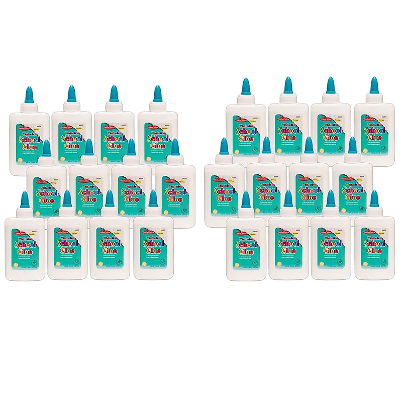 CLI Economy Washable School Glue, 4 oz., Pack of 24 (CHL46004-24) image 1