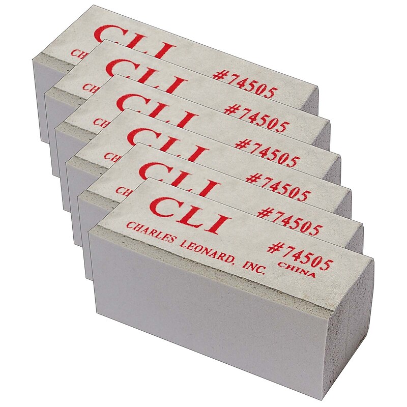 CLI Chalkboard Sponge 5", Pack of 6 (CHL74505-6) image 1