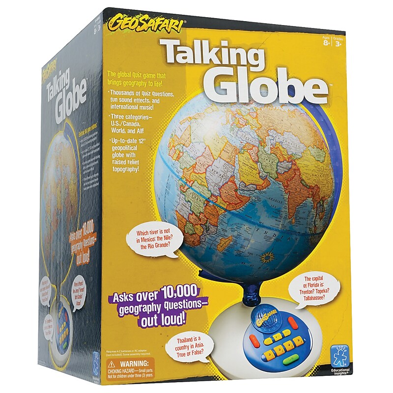 Educational Insights GeoSafari® Talking Globe® (EI-8895) image 1